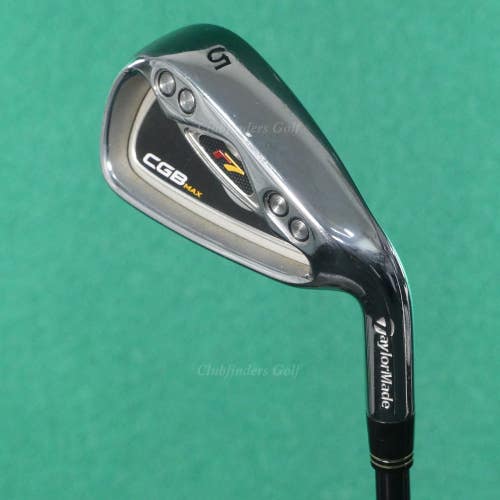 TaylorMade r7 CGB MAX 2008 Single 5 Iron REAX 90 Superfast Black Steel Regular