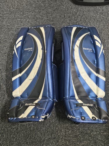Used Reebok Jr 7k 26 +1 26" Goalie Leg Pads
