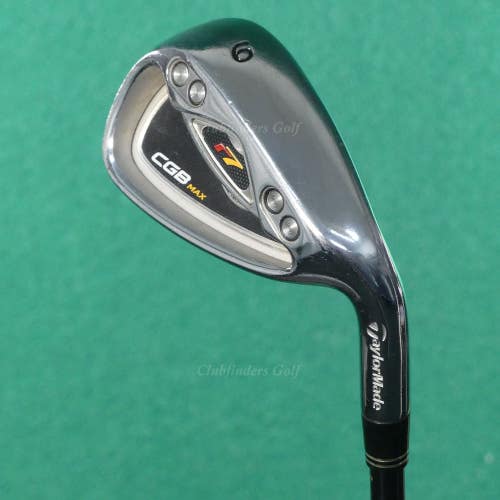 TaylorMade r7 CGB MAX 2008 Single 9 Iron REAX 90 Superfast Black Steel Regular