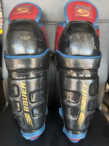 Senior Bauer Supreme 14” Shin Guards (Used)