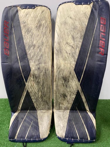 34" Senior Bauer Ultrasonic Goalie Leg Pads (Used)
