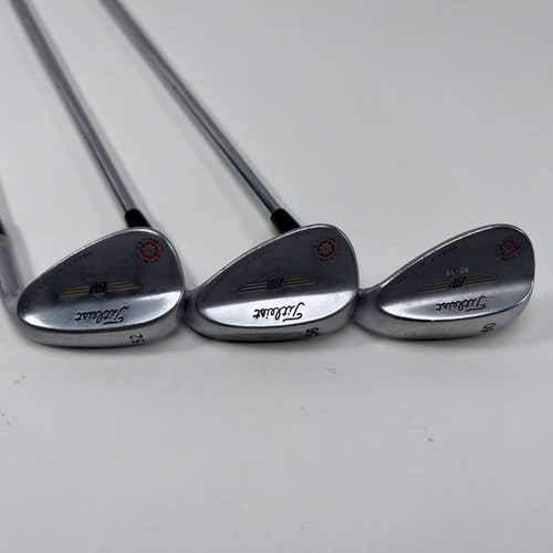 Titleist Vokey Spin Milled 2009 Wedge Set 52* 8 | 56* 11 | 60* 10 TT DG Stiff RH