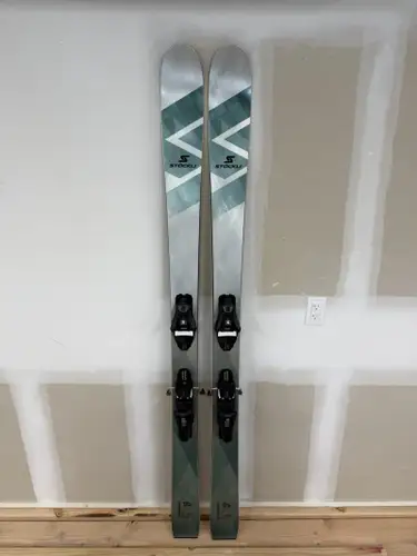 2026 Stockli Stormrider SR 95 182 cm Skis with Solomon Strive 13D Bindings (Used)