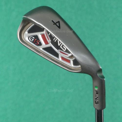 Ping G15 Green Dot Single 4 Iron Factory AWT Steel Stiff