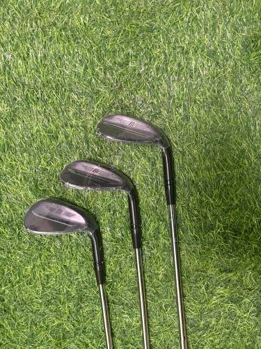 Titleist Vokey SM11 Jet Black Wedge Set 52° 56° 60° (52-08F 56-08M 60-04T)