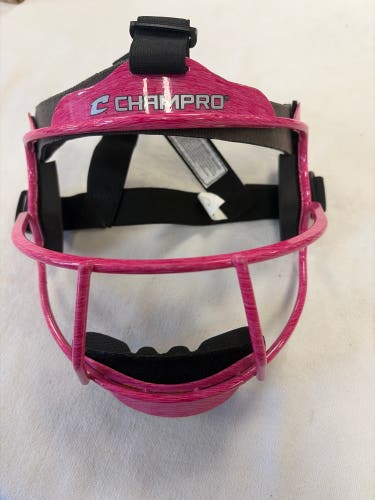 Pink Large/Extra Large Champro Face Mask (Used)