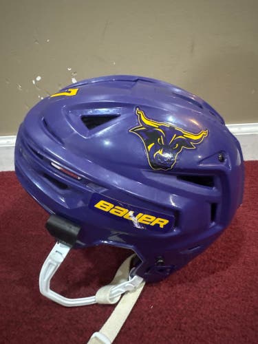 Small Bauer Re-Akt 150 Helmet Pro Stock Item#MNK7