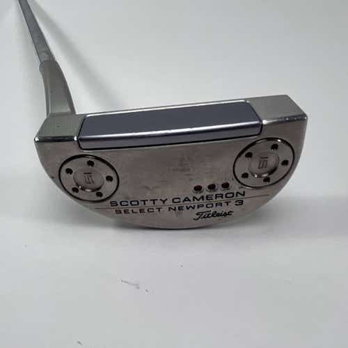 LEFTY Scotty Cameron Select Newport 3 Putter 34" Mens LH
