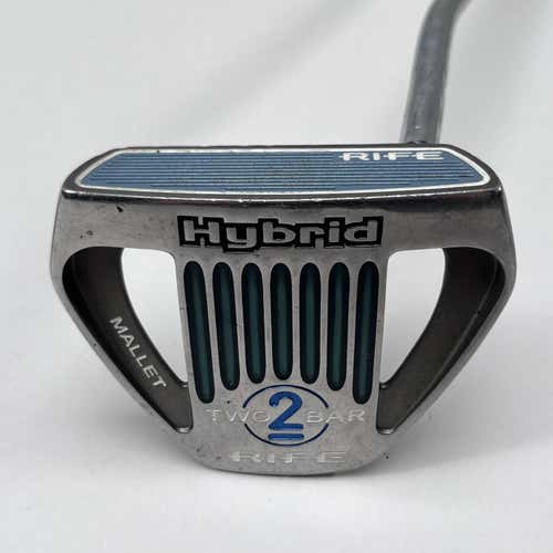 Guerin Rife Two Bar Hybrid Mallet Putter 34" Mens RH