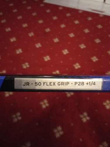 Junior CCM Ribcor Trigger 10 Pro Right Handed Hockey Stick P28+1/4 50 Flex (New)