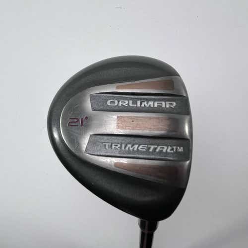 Orlimar Trimetal 7 Fairway Wood 21* Trimetal Ultralite Regular Graphite Mens RH