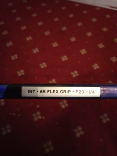 Intermediate CCM Ribcor Trigger 10 Pro Right Handed Hockey Stick P29+1/4 65 Flex (New)