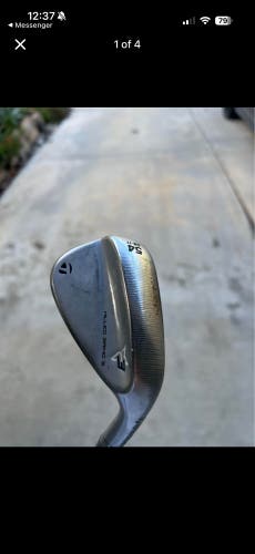 Men's TaylorMade Milled Grind 3 Right Handed Wedge Stiff Flex 58 Degree Steel Shaft (Used)