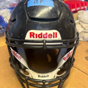 USED RIDDELL FLEX YOUTH HELMET - LARGE - BLACK