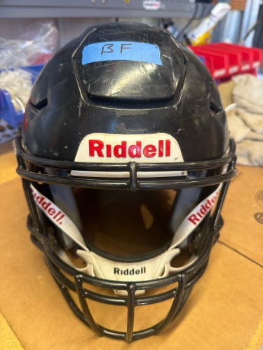 USED RIDDELL FLEX YOUTH HELMET - LARGE - BLACK