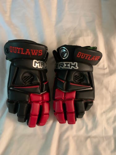 Maverik M3 Outlaws Lacrosse Gloves (Used)