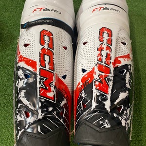 Senior CCM JetSpeed FT6 Pro Shin Pads 16" (Used)