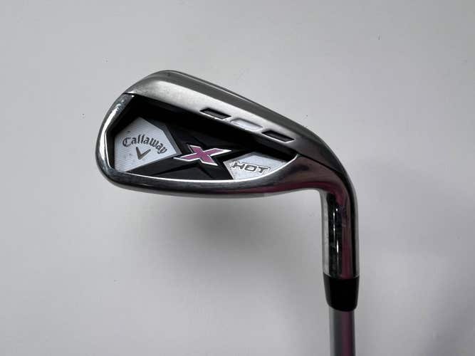 Callaway X Hot 19 Womens Single 8 Iron X Hot 50g Ladies Graphite Womens RH