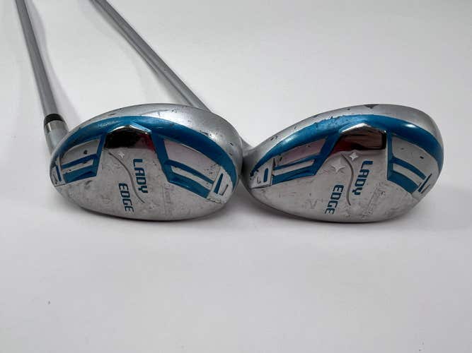 Tour Edge Lady Edge 6 & 7 Hybrid Set 31* | 35* Lady Edge Ladies Graphite RH