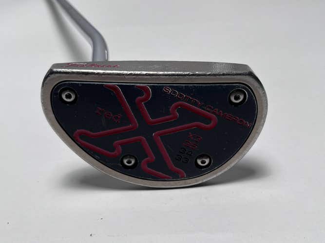 LEFTY Scotty Cameron Red X3 Charcoal Mist Putter 34.5" Mens LH