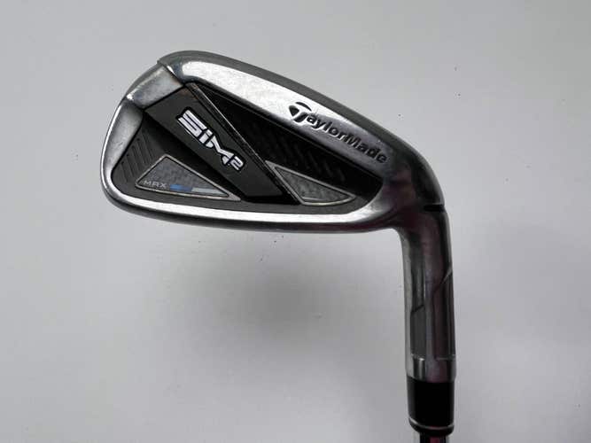 TaylorMade SIM2 MAX Single 6 Iron KBS Max MT 85g Regular Steel Mens RH