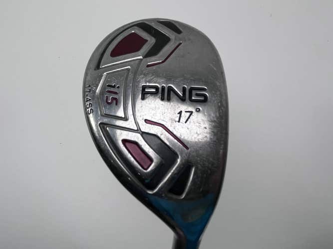 Ping i15 2 Hybrid 17* UST Mamiya ProForce AxivCore 85g Stiff Graphite Mens RH