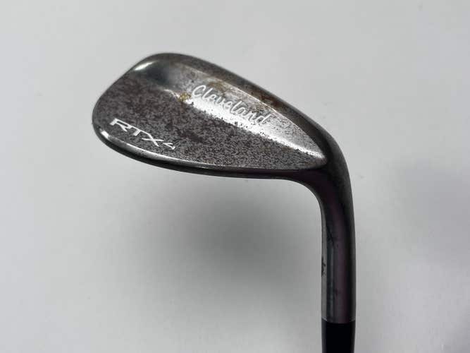 Cleveland RTX 4 Tour Raw Lob Wedge LW 58* 9 TT DG S400 Tour Issue Steel Mens RH