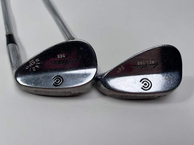 Cleveland 588 Tour Satin Chrome Wedge Set 53* 56* HET Wedge Steel Mens RH