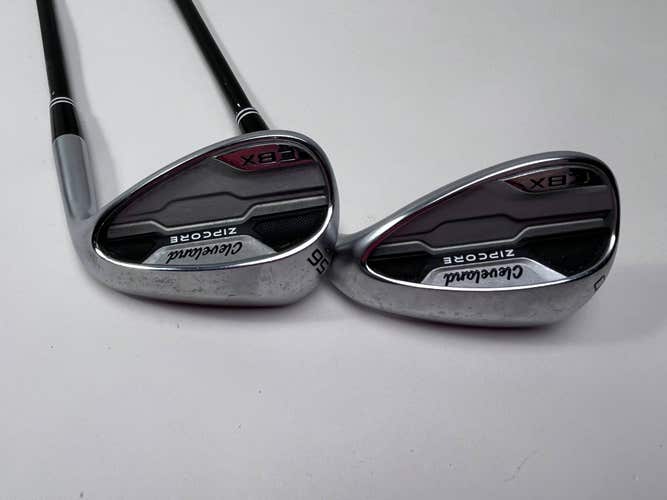 Cleveland CBX Zipcore Wedge Set 56* 12 | 60* 10 Project X Catalyst 80g RH