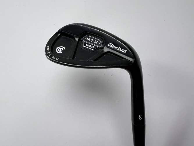 Cleveland 588 RTX 2.0 Black Satin Gap Wedge GW 50* 10 Bounce True Temper DG RH