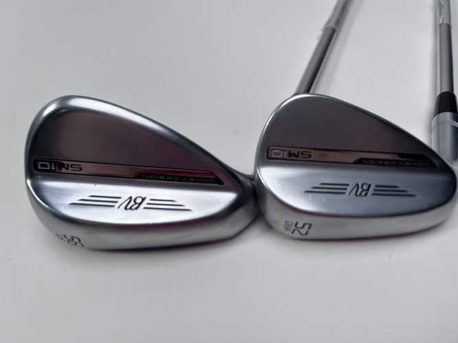LEFTY Titleist Vokey SM10 Tour Chrome Wedge Set 52* 8 | 56* 10 SM10 Wedge LH