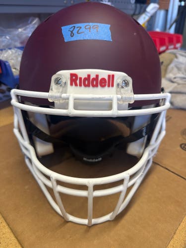 USED RIDDELL SPEED ICON ADULT HELMET - XL - FLAT MAROON