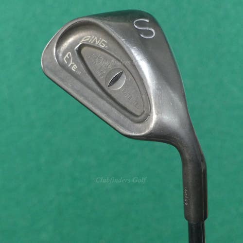 Ping Eye Black Dot SW Sand Wedge Stepped Steel Stiff