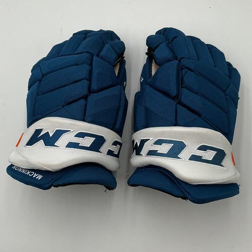 (New) Colorado Avalanche Mackinnon CCM HGPJSPP Gloves 13" Pro Stock