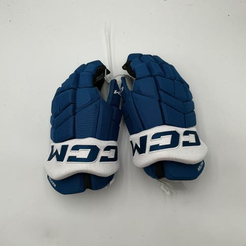 New Blue Colorado Avalanche CCM HGTKXP Pro Stock Gloves Maltsev 14”