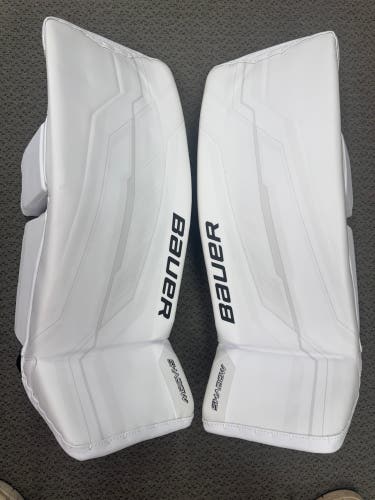 33" (Small) Bauer Supreme Shadow Goalie Leg Pads (New)