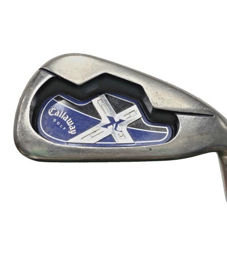 Callaway X-18 4 Iron Uniflex Stiff Steel 38" RH Factory Grip Nice Condition Club