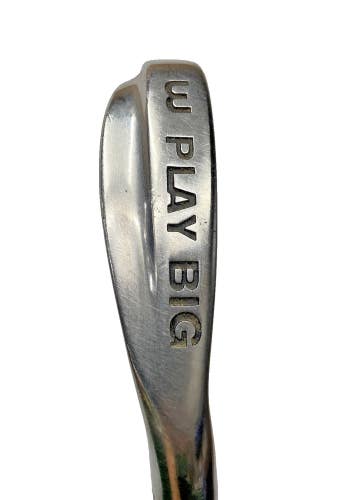 PLAY BIG G-100 3 Iron Men's RH 55g ATS Regular Graphite 38.5" Good Factory Grip