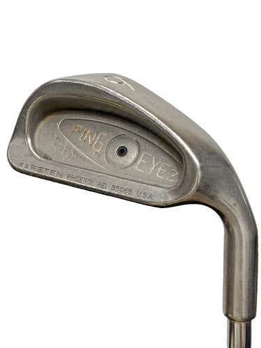 Ping Eye2 6 Iron Black Dot RH Men's Stiff Flex Steel 37" New Midsize Grip