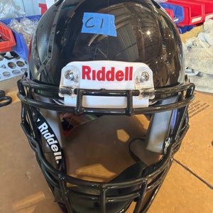 NEW RIDDELL YOUTH SPEED CLASSIC FOOTBALL HELMET - MEDIUM - BLACK
