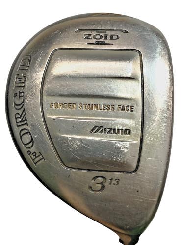 Mizuno T-Zoid Forged Stainless Strong 3 Wood 13* RH 65g Stiff Graphite 42.5"