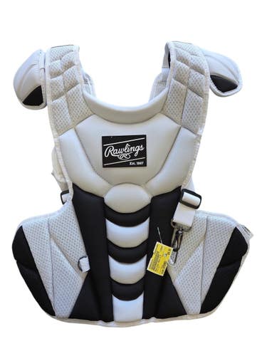 Used Rawlings VELO 2.0 Catchers Chest Protector White Intermed 11450-S000528132