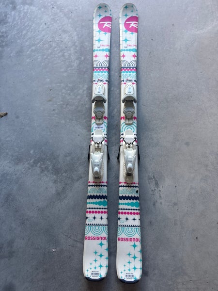 Kid's Rossignol Terrain 140 cm Skis With Look Kid XPress 7.0 JR Bindings (Used)