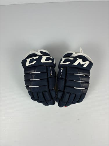 New 12" CCM Tacks 4 Roll Pro 2 Hockey Gloves - Navy