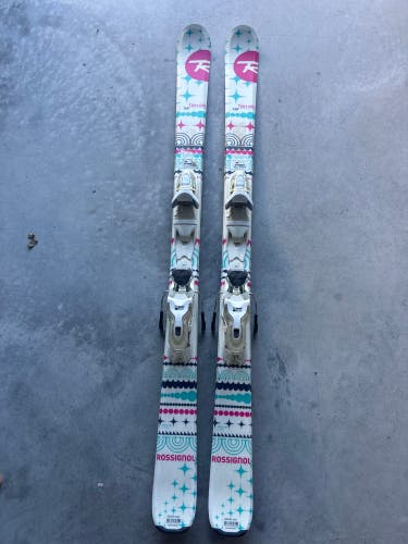 Kid's Rossignol Terrain 140 cm Skis With Look Xpress 7 JR Bindings (Used)
