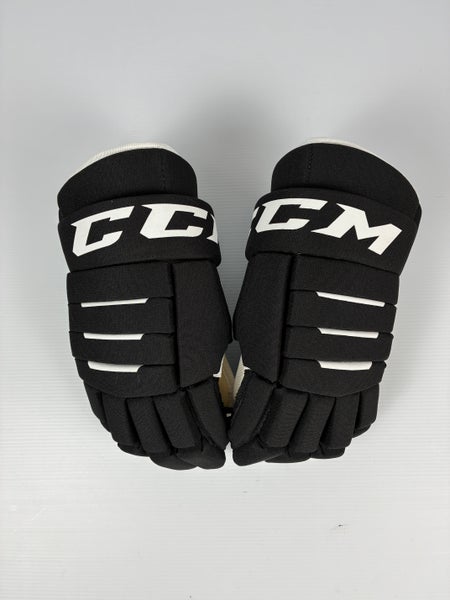 New CCM Tacks 4 Roll 2 Hockey Gloves - Black