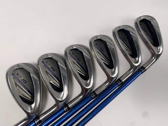 XXIO Eleven Iron Set 6-PW+AW MP1100 Flex 3233 48g Regular Graphite Mens RH