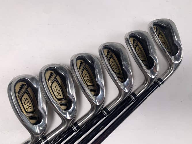 XXIO Prime 10 Iron Set 7-PW+GW+SW SP-1000 Flex 3311 45g Regular Graphite Mens RH