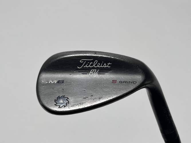 Titleist Vokey SM6 Steel Grey Wedge 56* 10 Bounce Wedge Steel Mens RH