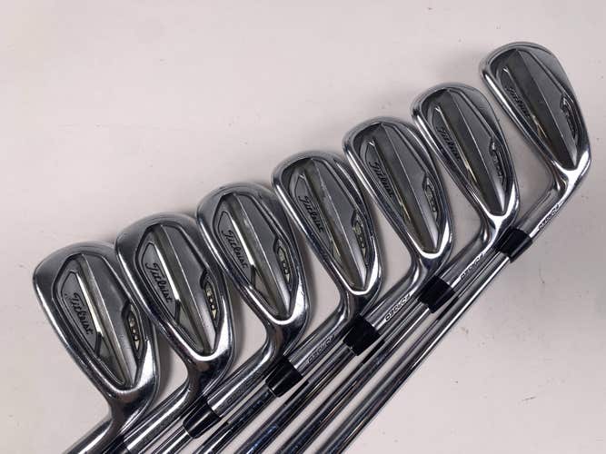 Titleist T100 Iron Set 4-PW Project X Precision Rifle 6.0 Stiff Steel Mens RH